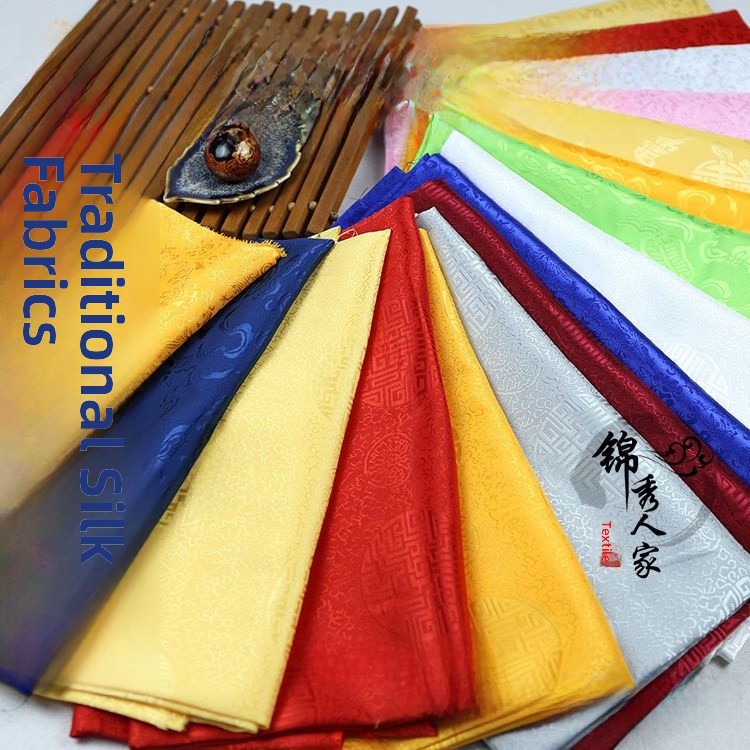 Home Textiles Market - Silk Fabric Embroidered Hanfu Ancient Chinese