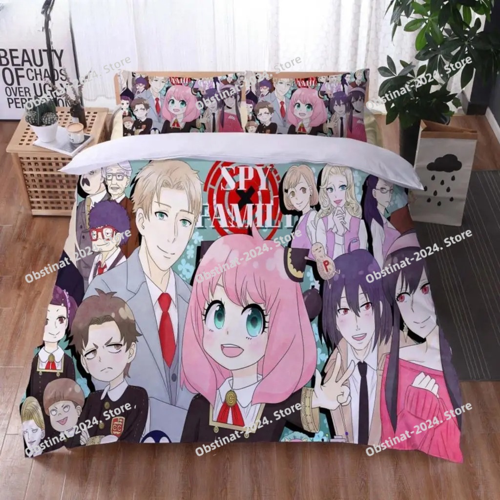 3D Printing Anime SpyXFamily B - Home Textiles Classic Fashion avaliação e preço