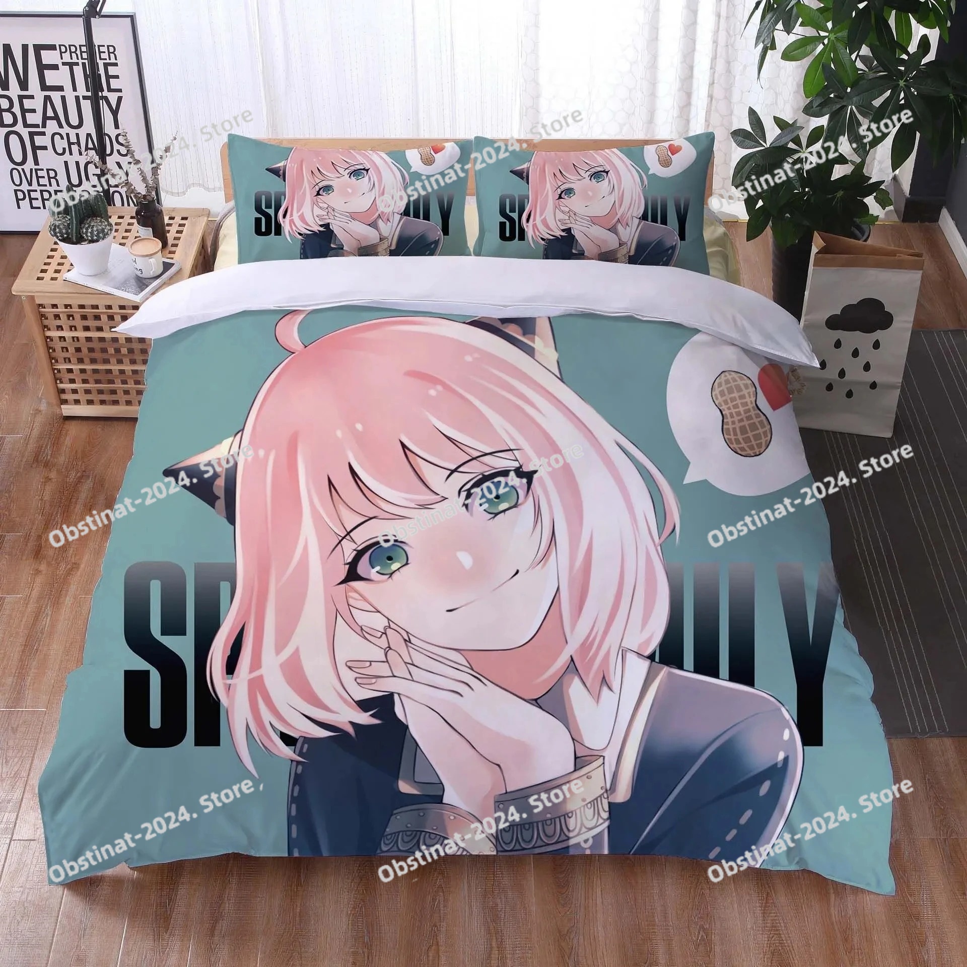 3D Printing Anime SpyXFamily B - Home Textiles Classic Fashion avaliação e preço