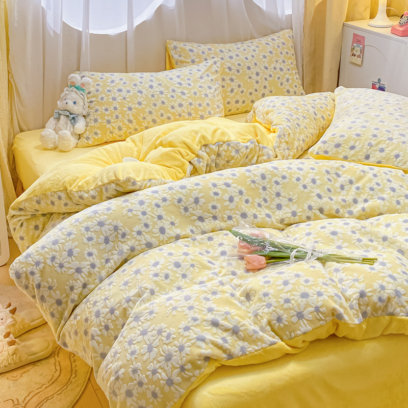 1pc Thicken Winter Super Warm  - Linen Duvet Cover avaliação e preço