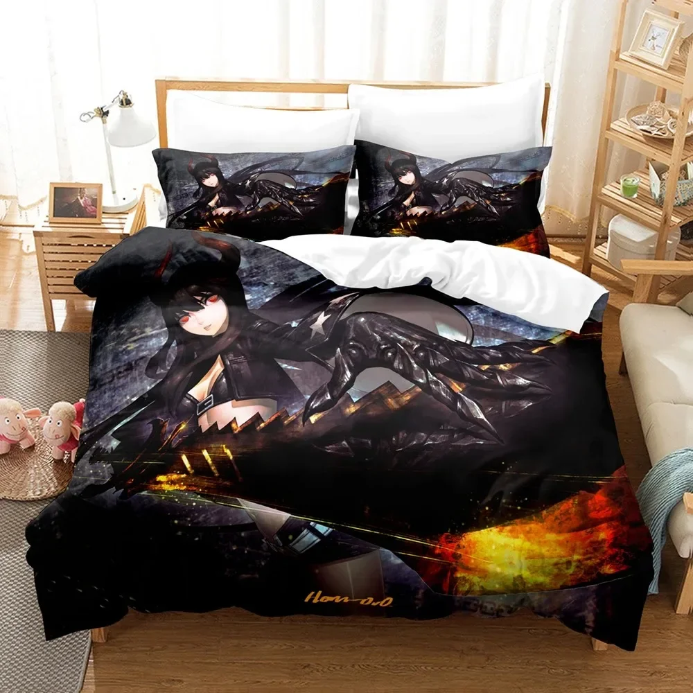 Black Rock Shooter Duvet Cover - Home Textiles Classic Fashion avaliação e preço
