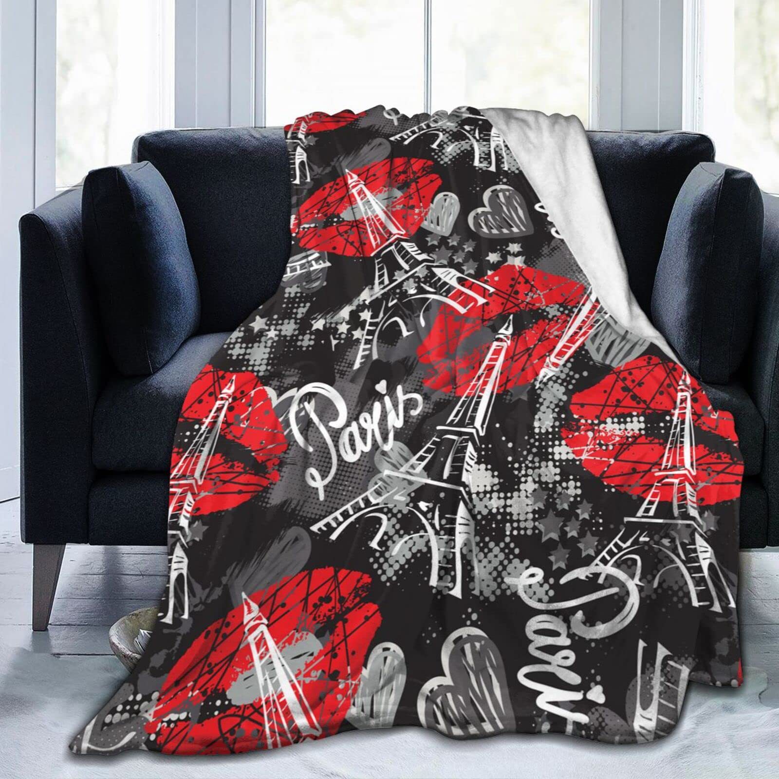 Eiffel Tower in Paris Printed  - Home Textiles Paris avaliação e preço
