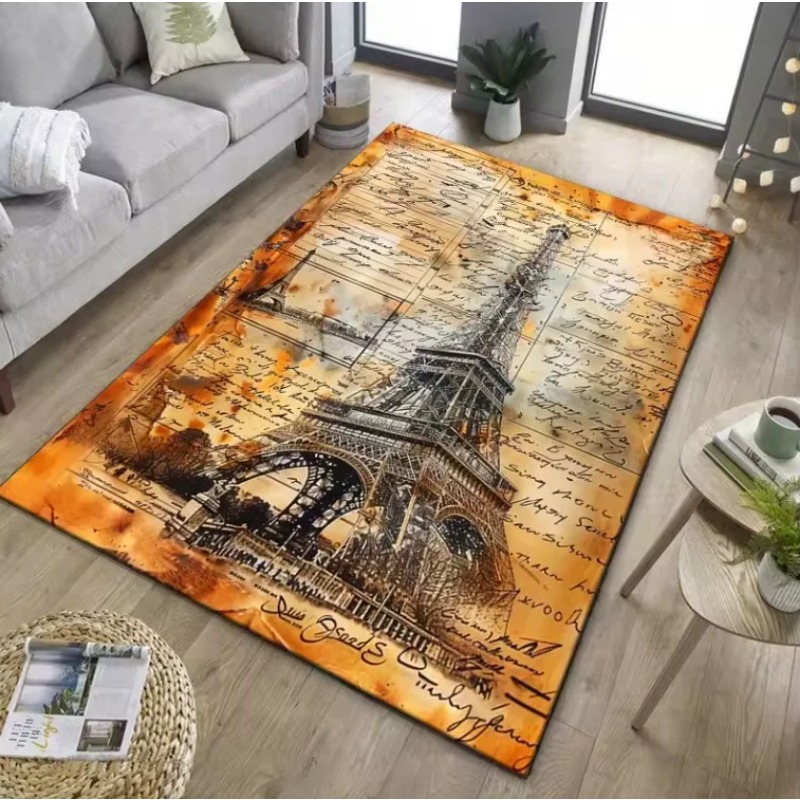 Vintage Paris Eiffel Tower Art - Home Textiles Paris avaliação e preço