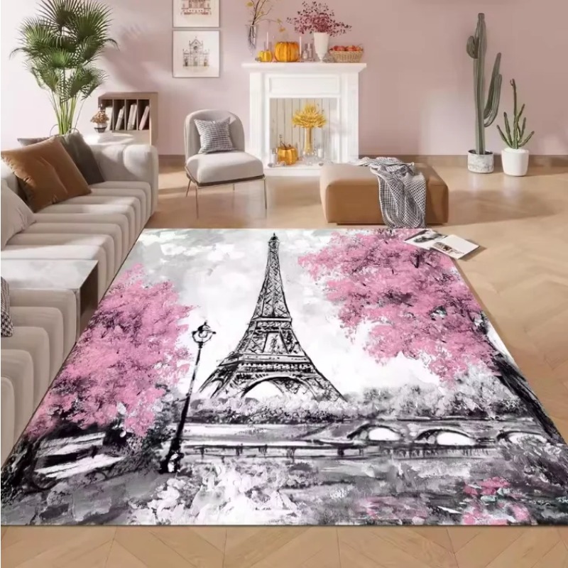 Vintage Paris Eiffel Tower Art - Home Textiles Paris avaliação e preço
