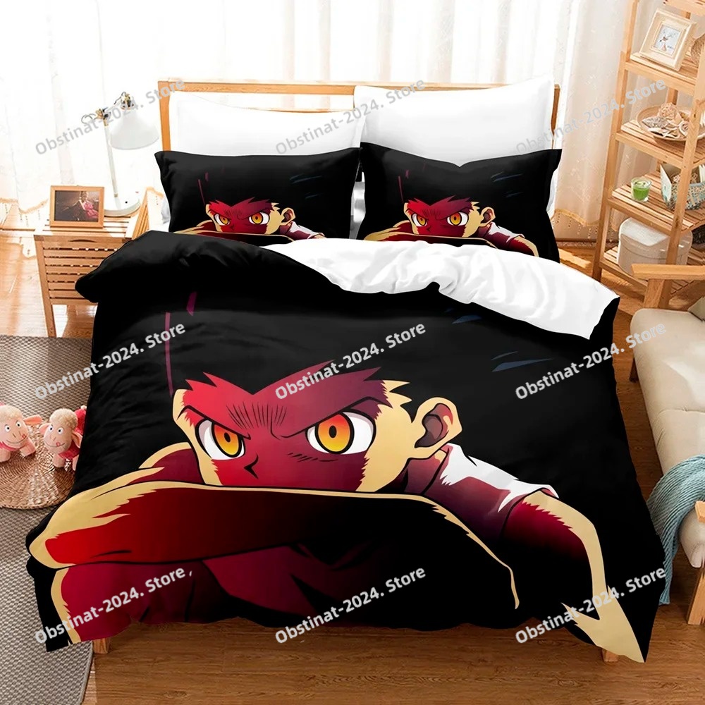 New Hunter X Hunter Killua Bed - Linen Duvet Cover avaliação e preço