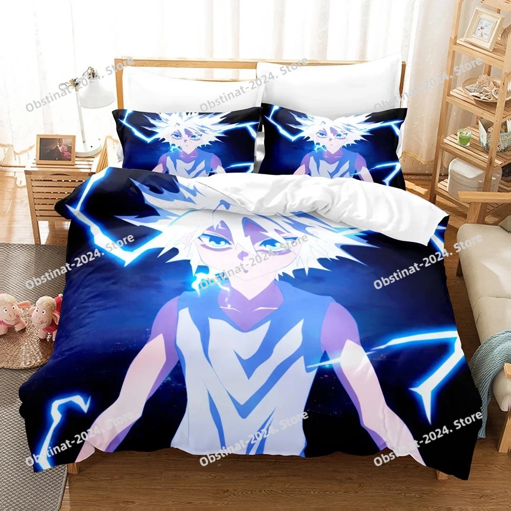 New Hunter X Hunter Killua Bed - Linen Duvet Cover avaliação e preço