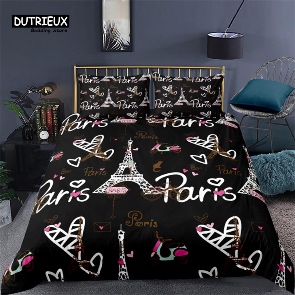 2/3PCS Soft Paris Eiffel Tower - Home Textiles Paris avaliação e preço