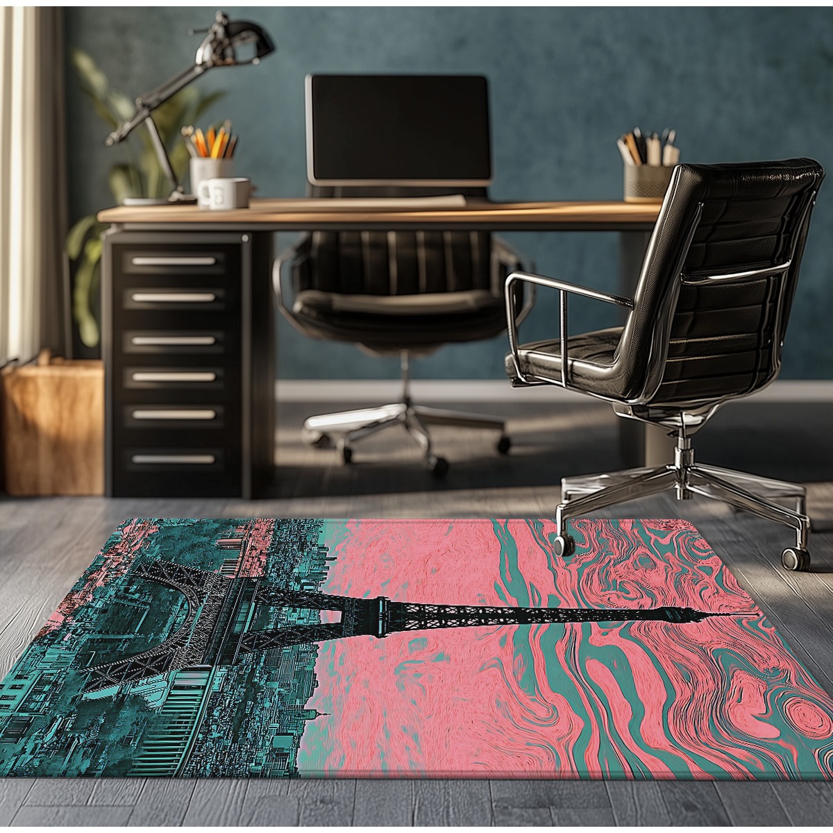 Crystal Velvet Rug Eiffel Towe - Home Textiles Paris avaliação e preço
