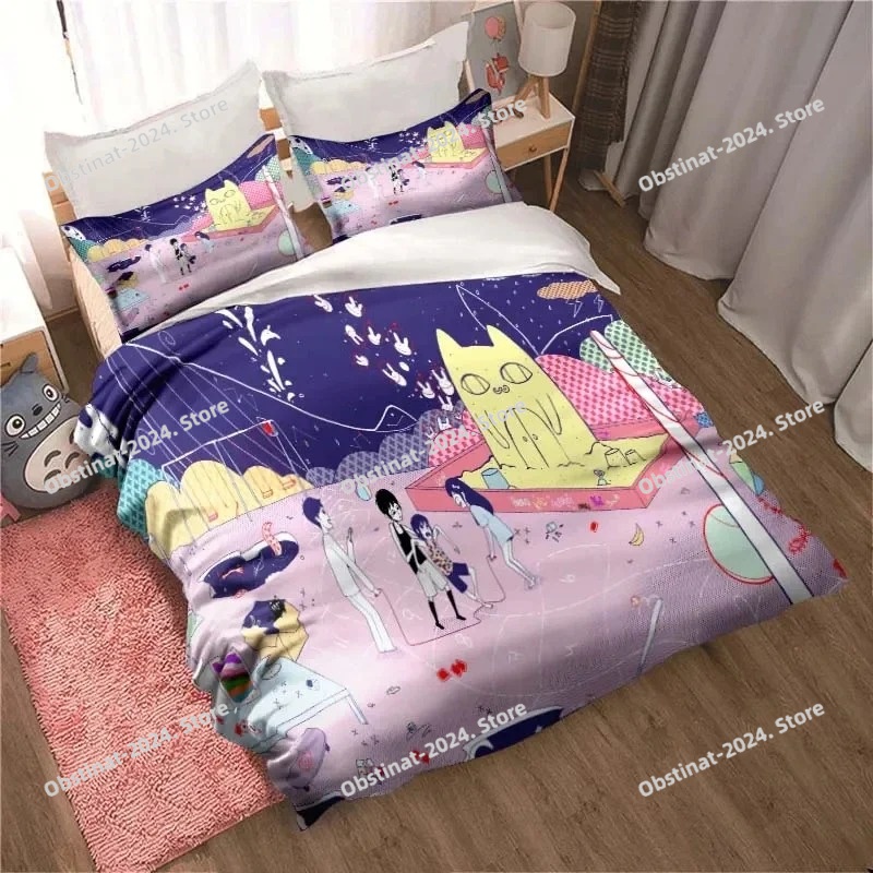 Fashion 3D Printed Anime Omori - Home Textiles Classic Fashion avaliação e preço