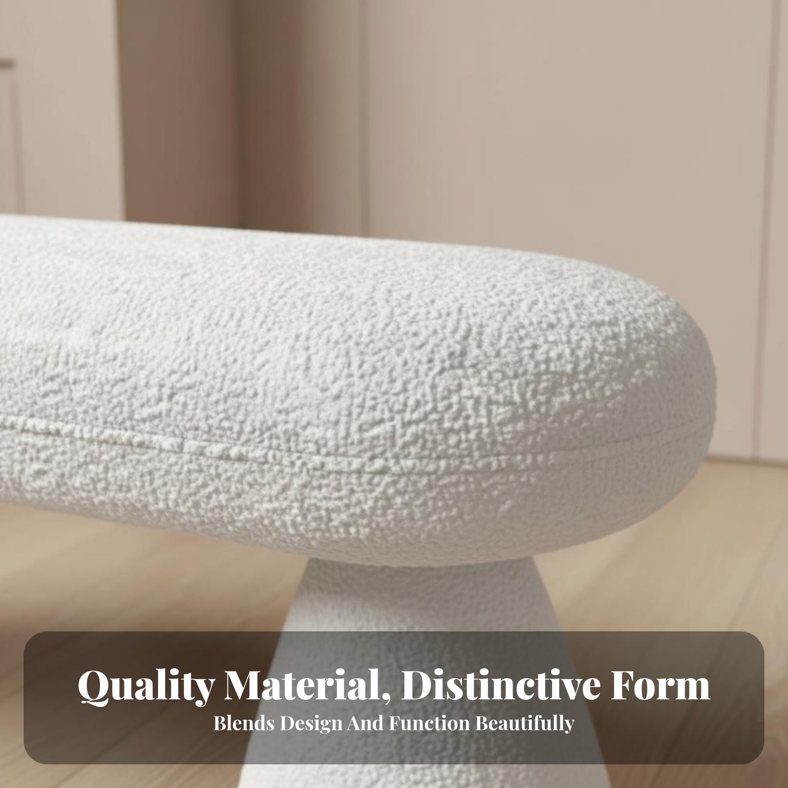 Boucle Textile Footrest Soft T - Textiles For Home avaliação e preço
