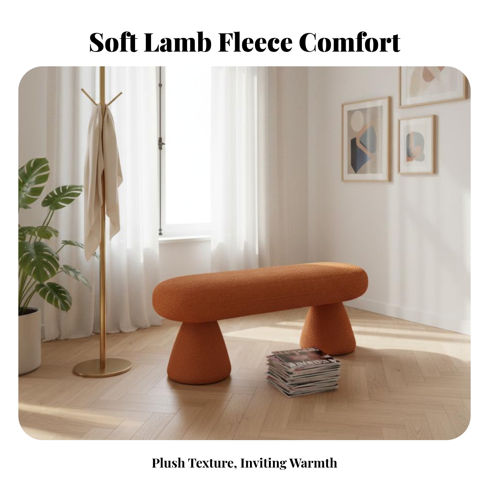 Boucle Textile Footrest Soft T - Textiles For Home avaliação e preço