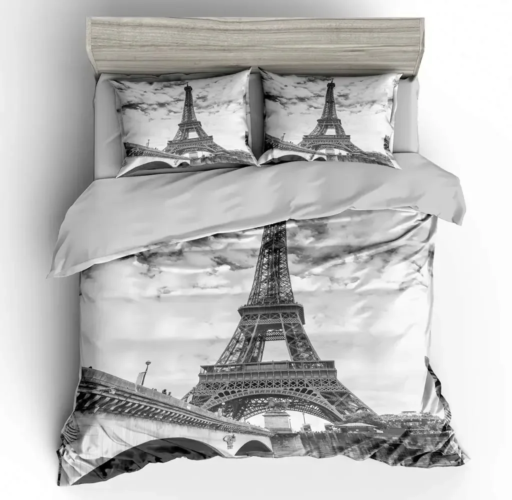 Eiffel Tower Paris Theme Comfo - Home Textiles Paris avaliação e preço