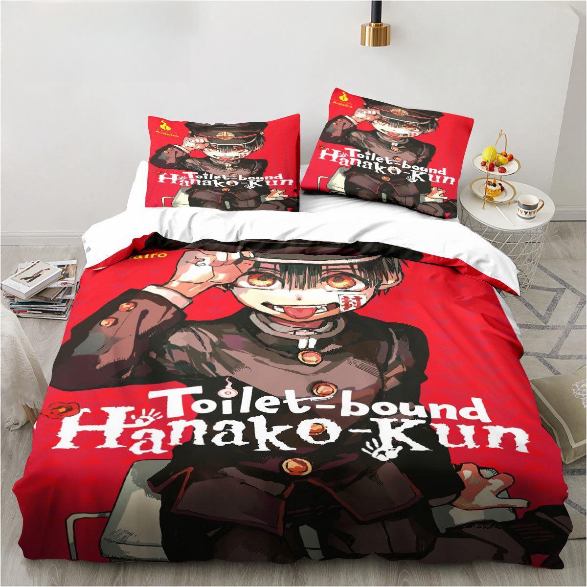 Anime Toilet-Bound Hanako-kun  - Linen Duvet Cover avaliação e preço