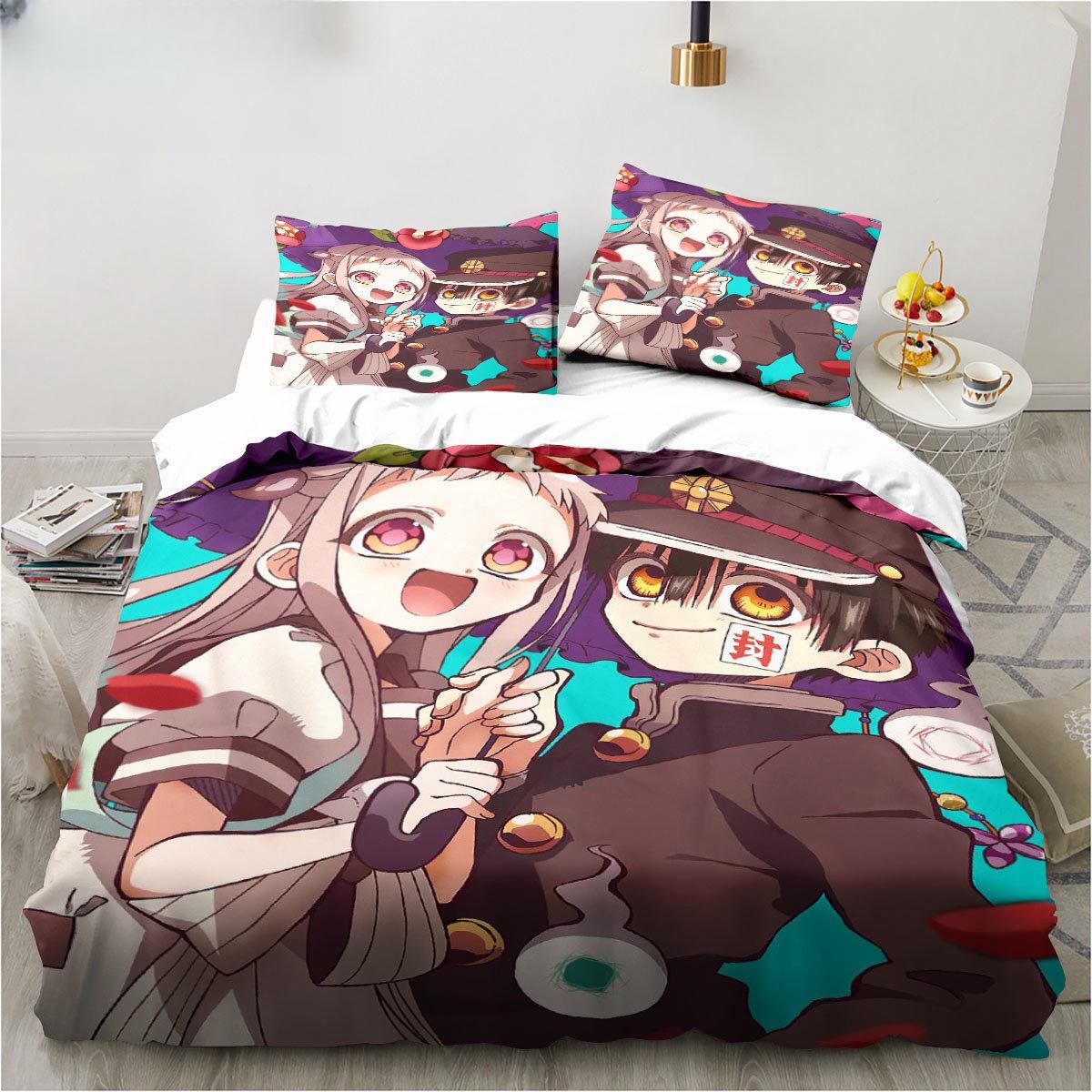 Anime Toilet-Bound Hanako-kun  - Linen Duvet Cover avaliação e preço