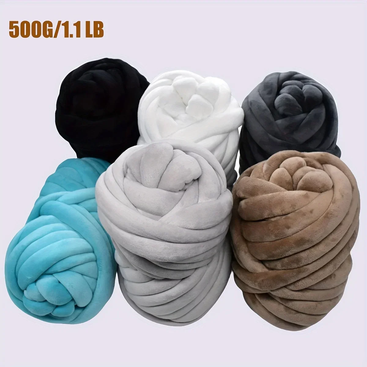 1pc Giant Soft Chunky Yarn - V - Throw Blanket Chunky Knit avaliação e preço