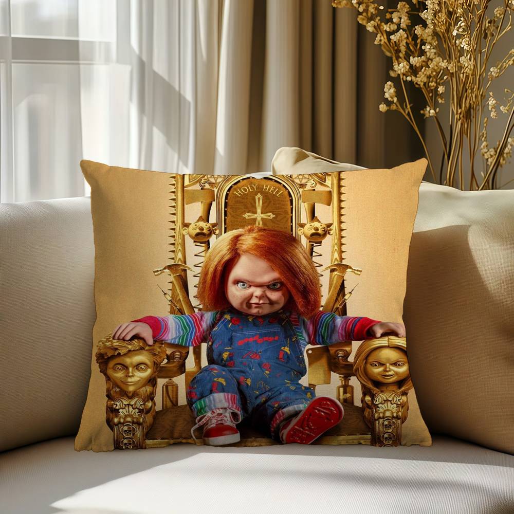 Classic Chucky Horror Movie Pi - Home Textiles Classic Fashion avaliação e preço