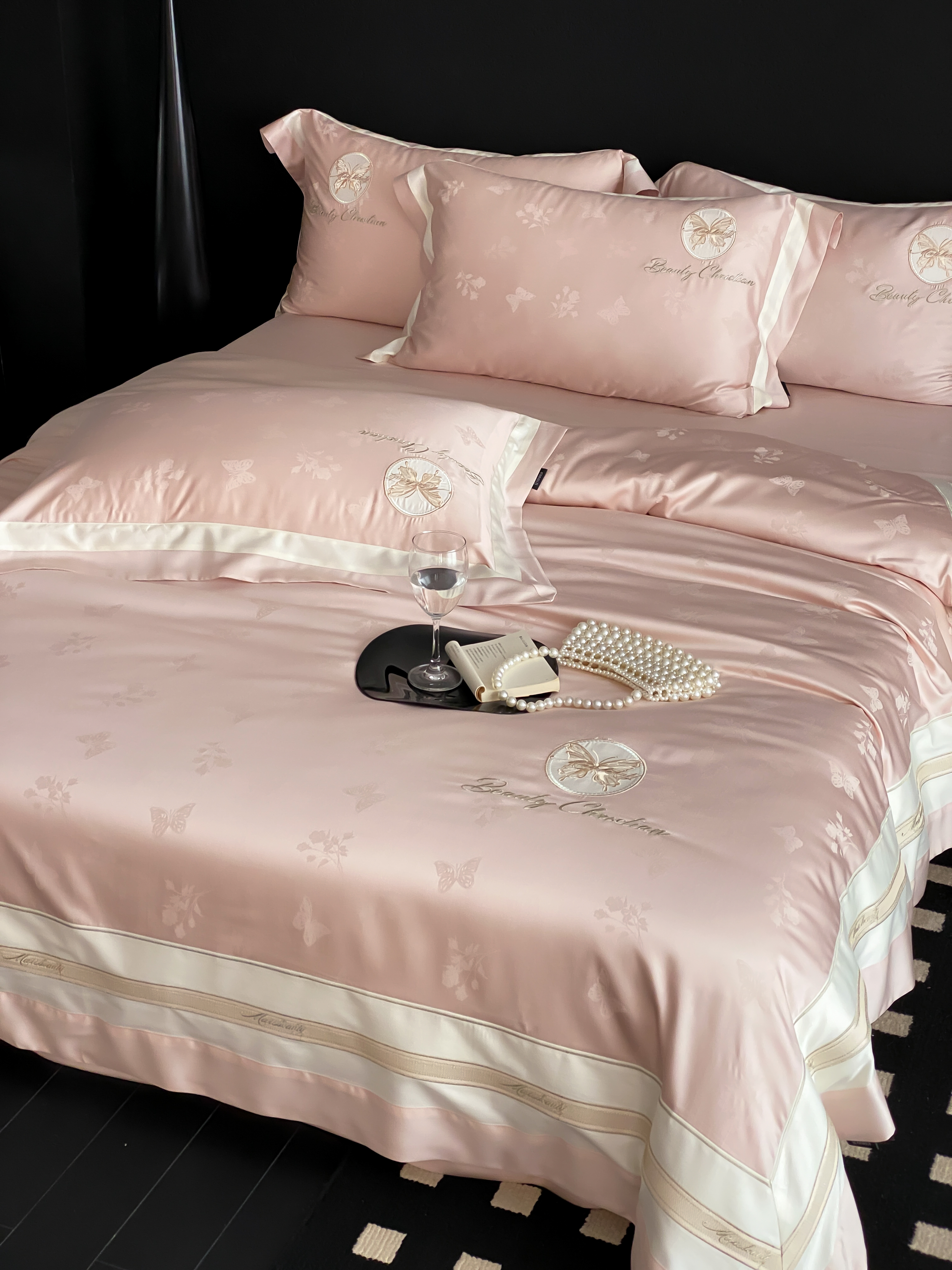 French Pastoral Floral Bedding - Linen Duvet Cover avaliação e preço