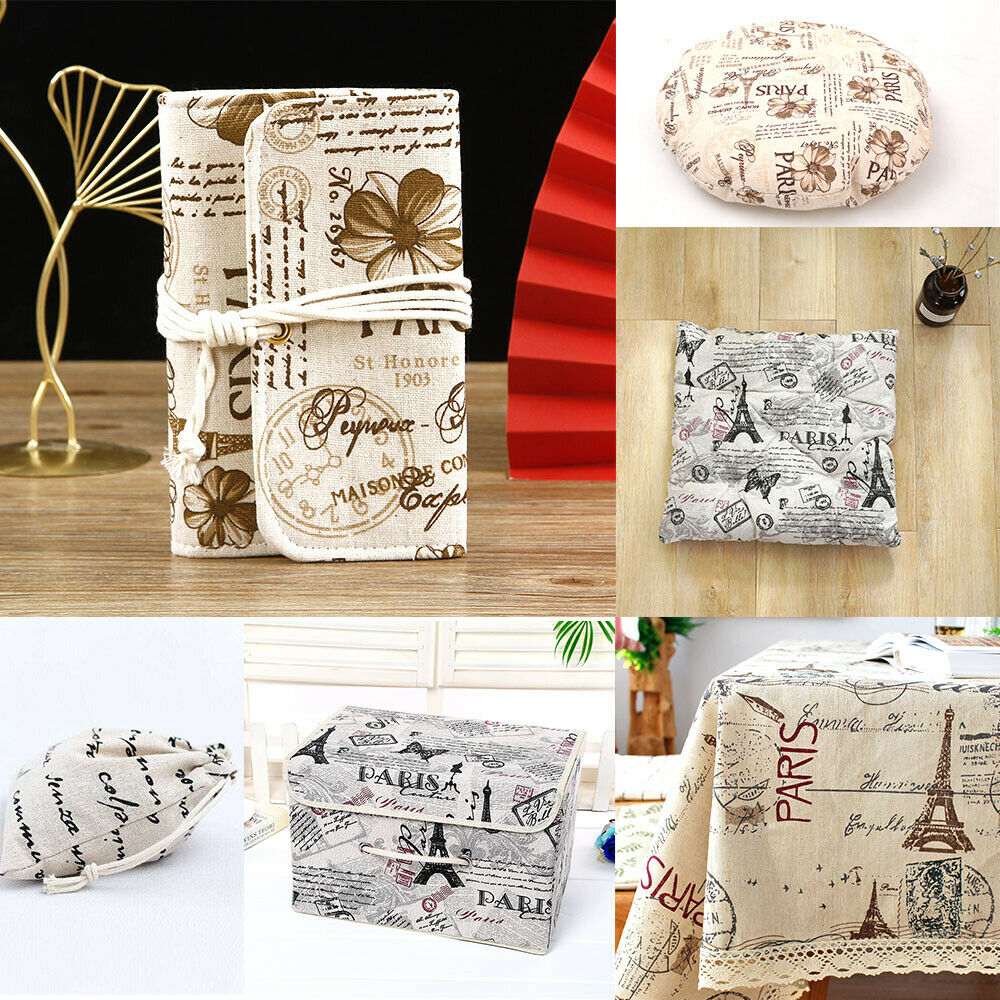 Paris Eiffel Tower Flower Seal - Home Textiles Paris avaliação e preço