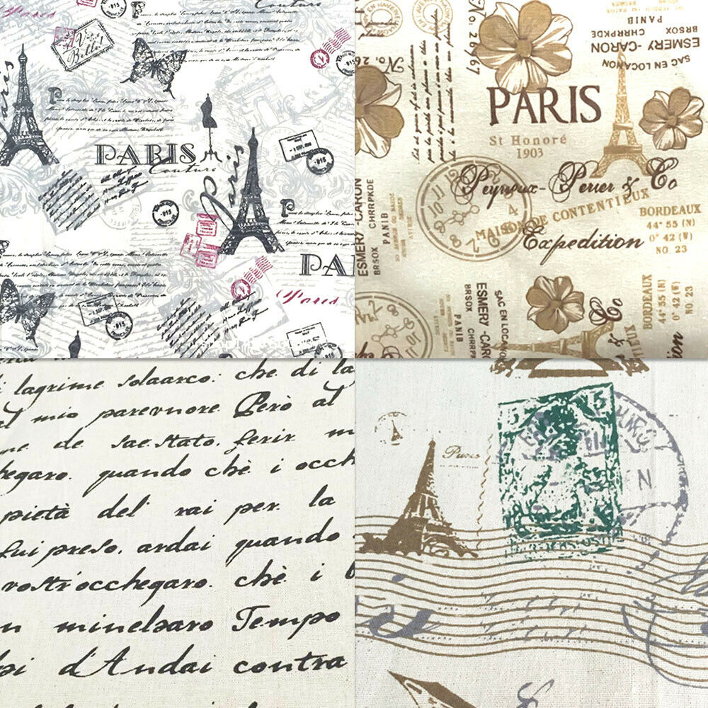 Paris Eiffel Tower Flower Seal - Home Textiles Paris avaliação e preço