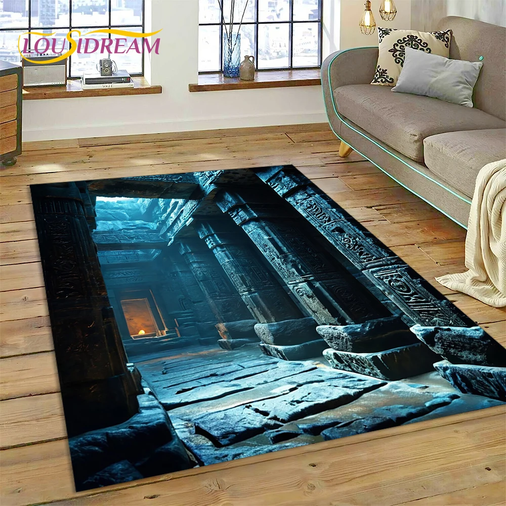 Illusion God's Temple Door Gat - Home Textiles Online avaliação e preço