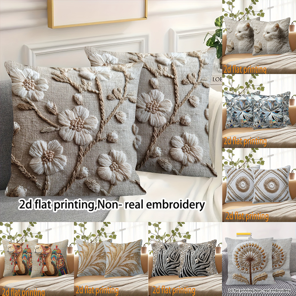 Short plush material pillowcas - Home Textiles Online avaliação e preço