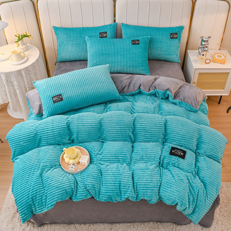 3pcs Duvet Cover Winter Warm B - Linen Duvet Cover avaliação e preço