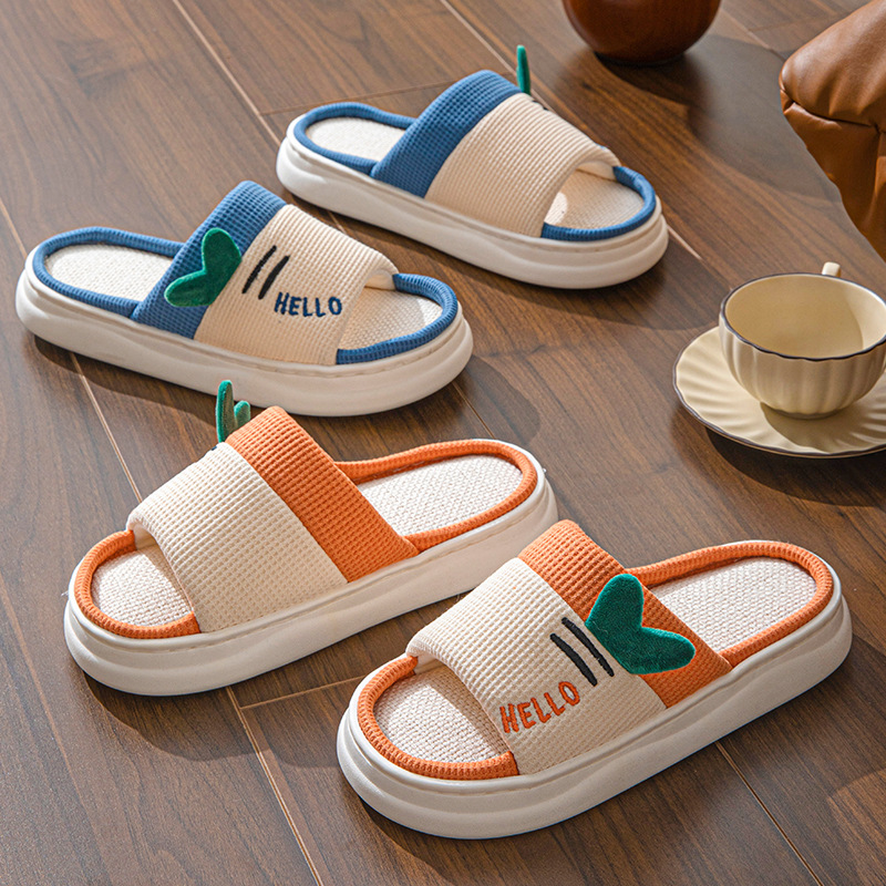 New Style Linen Slippers for W - Textiles For Home avaliação e preço