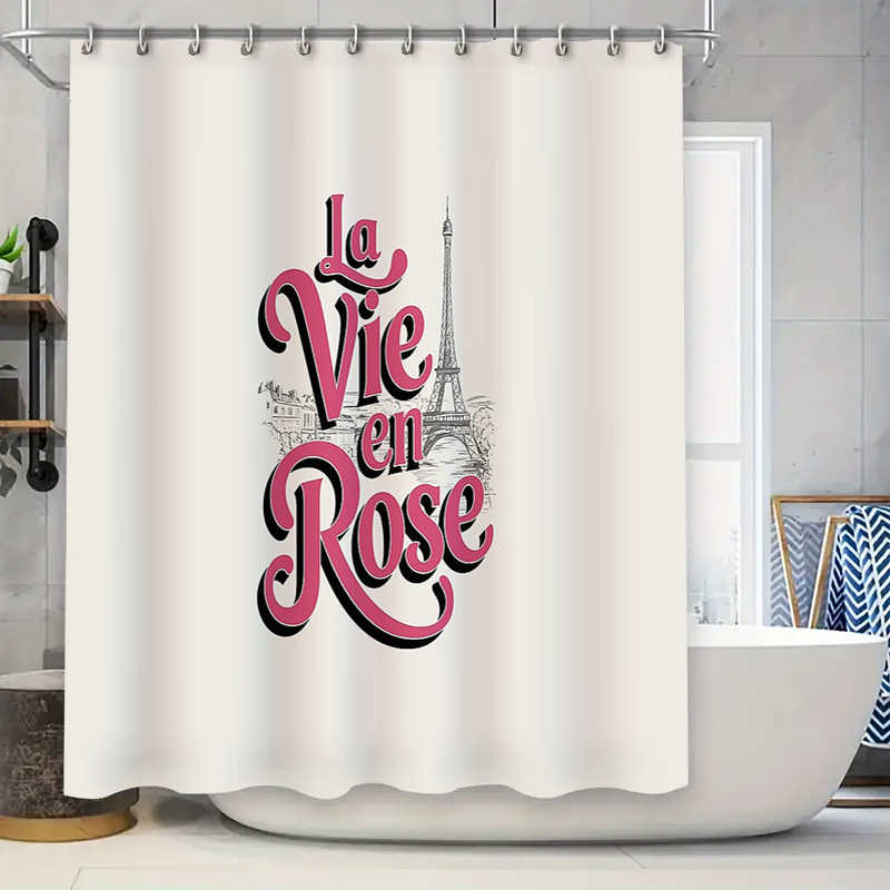 French Country Shower Curtain  - Home Textiles Paris avaliação e preço