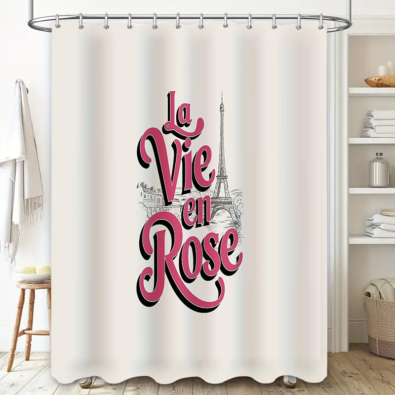 French Country Shower Curtain  - Home Textiles Paris avaliação e preço