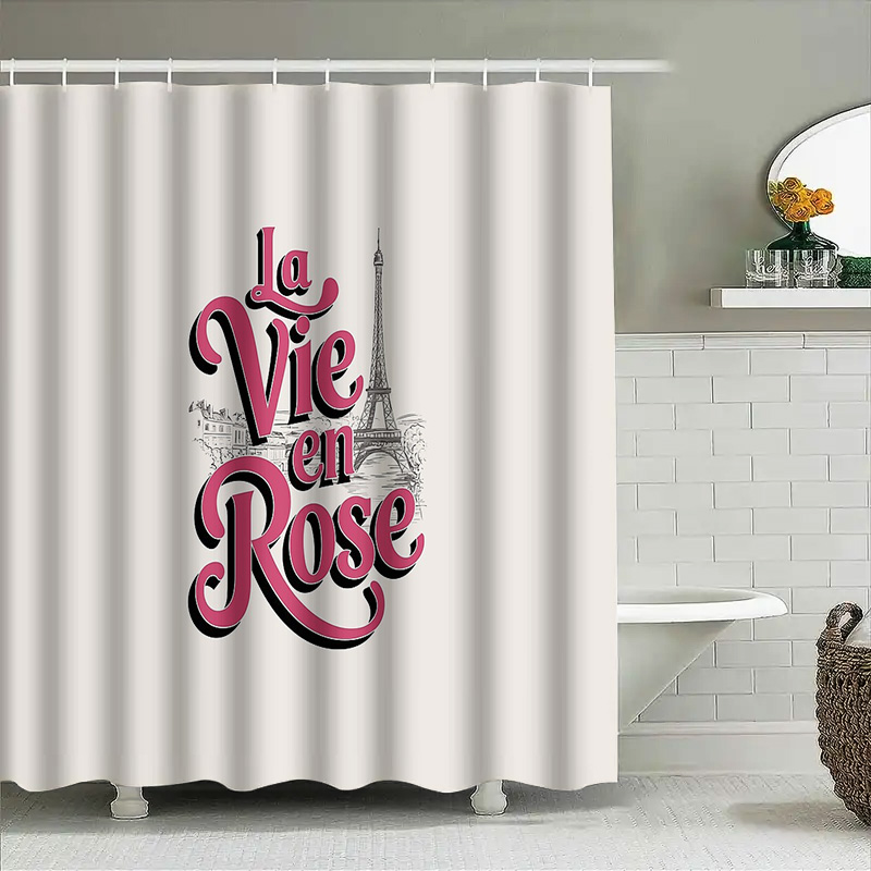 French Country Shower Curtain  - Home Textiles Paris avaliação e preço