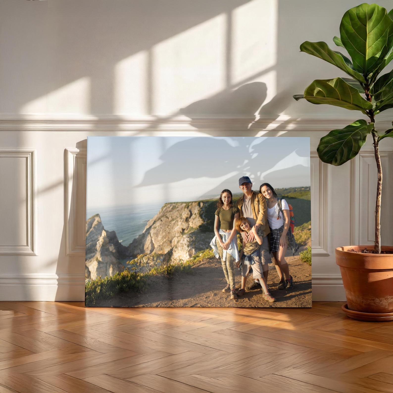 Personalized photo canvas, cus - Textiles For Home avaliação e preço