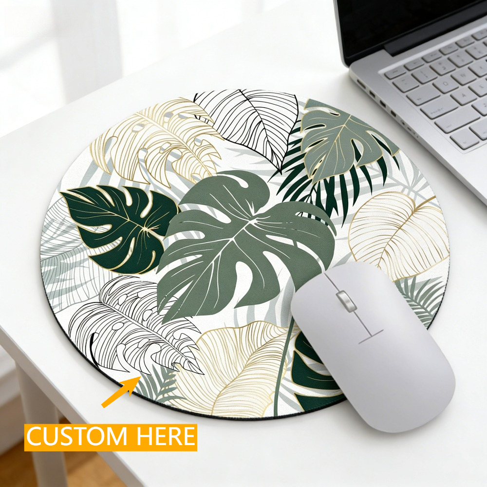 1pc Custom Mouse Pad with Phot - Textiles For Home avaliação e preço