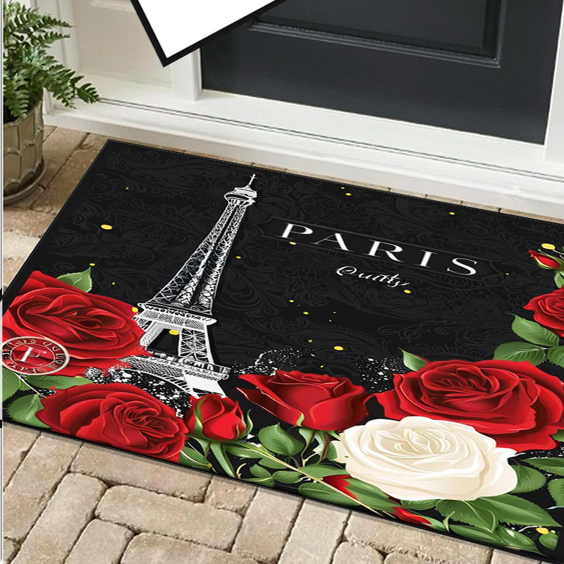 Romantic Paris Eiffel Tower Ro - Home Textiles Paris avaliação e preço