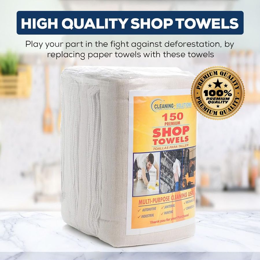 Cotton Shop Towels 14x12 145 P - Home Textile Industry avaliação e preço