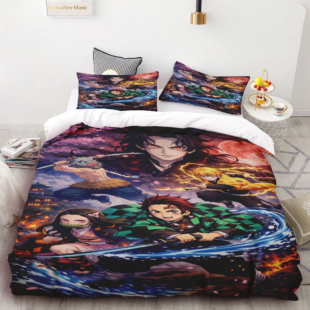Duvet Cover Kamado Nezuko Demo - Linen Duvet Cover avaliação e preço