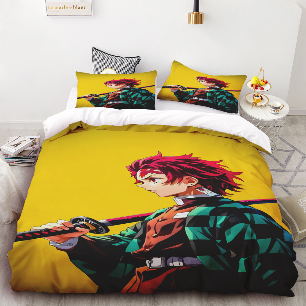 Duvet Cover Kamado Nezuko Demo - Linen Duvet Cover avaliação e preço