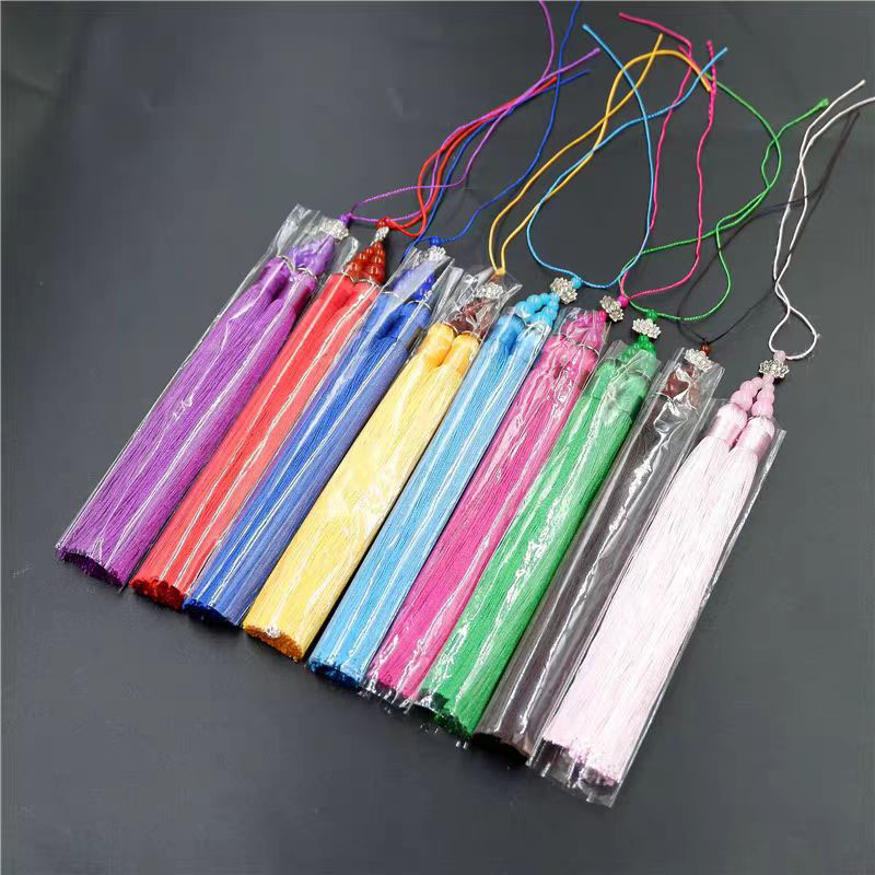 1/2Pcs 15cm Double Tassel Brus - Home Textiles Suppliers avaliação e preço