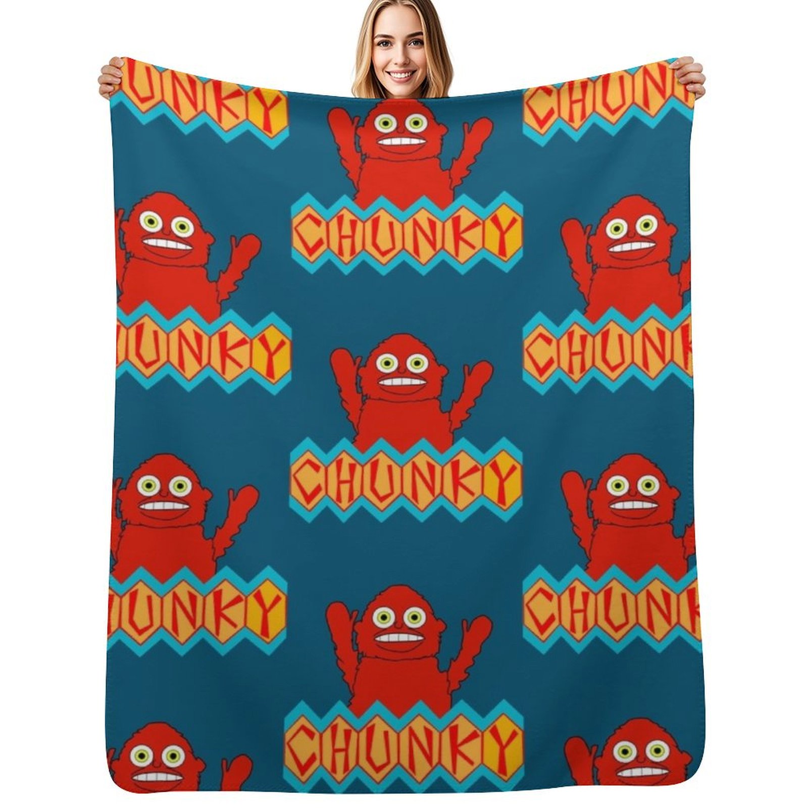 Chunky Throw Blanket Year Roun - Throw Blanket Chunky Knit avaliação e preço