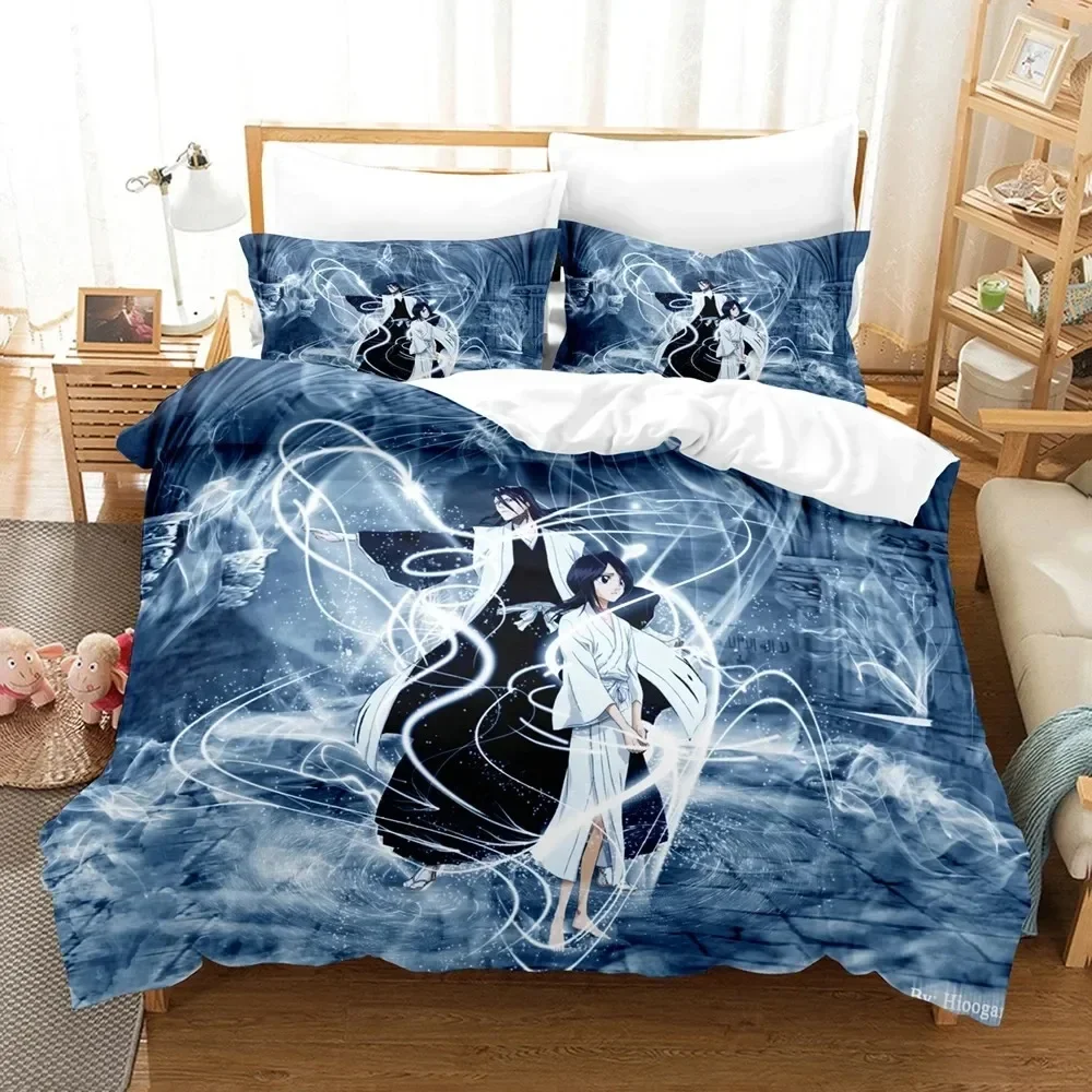 3D Print Anime Bleach Kurosaki - Linen Duvet Cover avaliação e preço