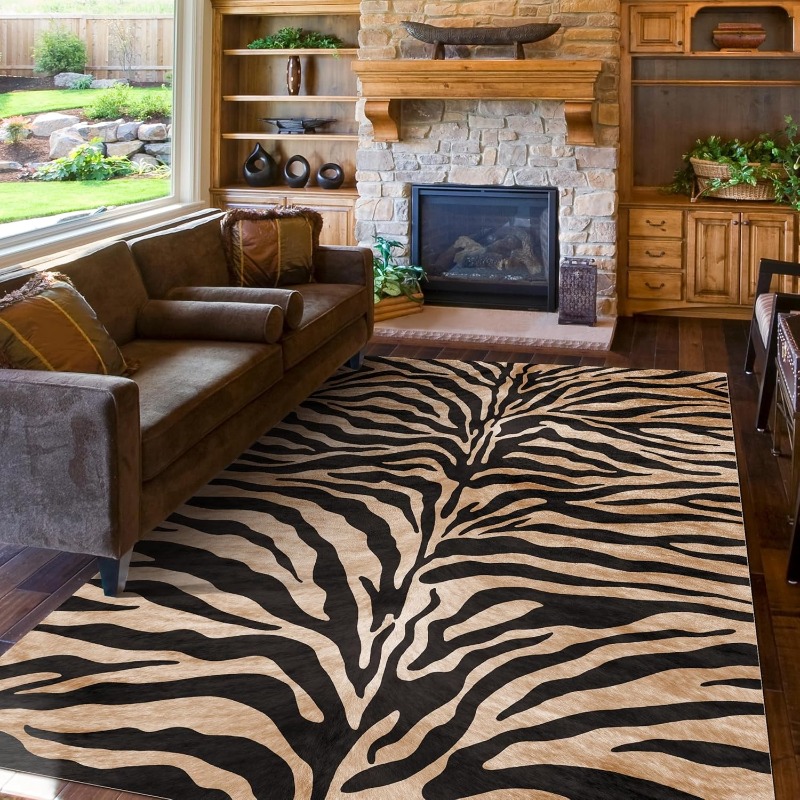 Tiger Leopard stripes Living R - Home Textiles Online avaliação e preço