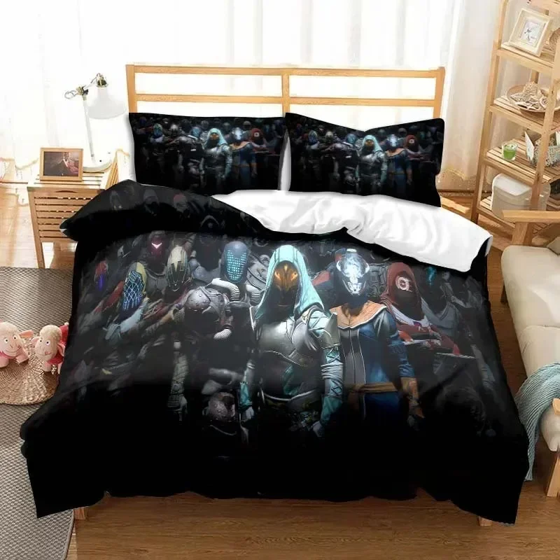 Game Destiny Printed Bed Set D - Linen Duvet Cover avaliação e preço