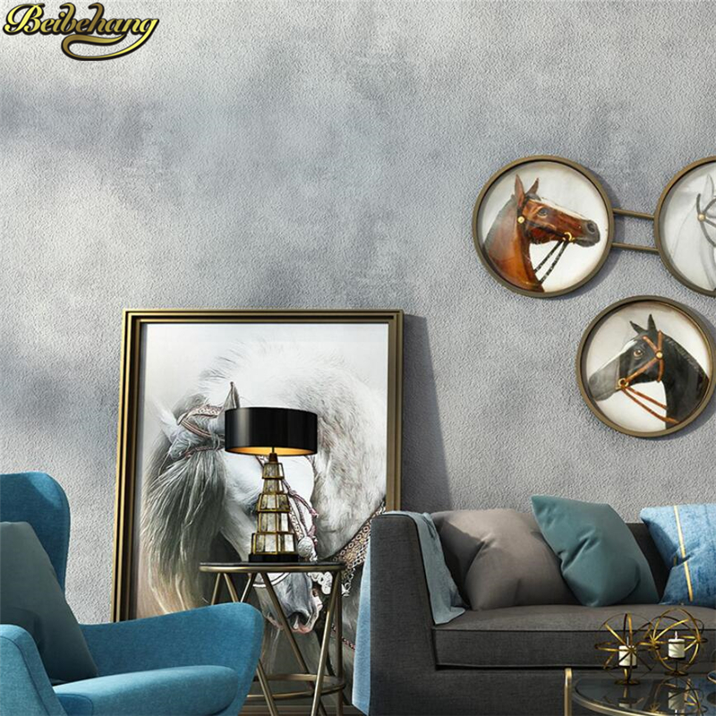 Retro cement gray wallpapers p - Home Textile Industry avaliação e preço