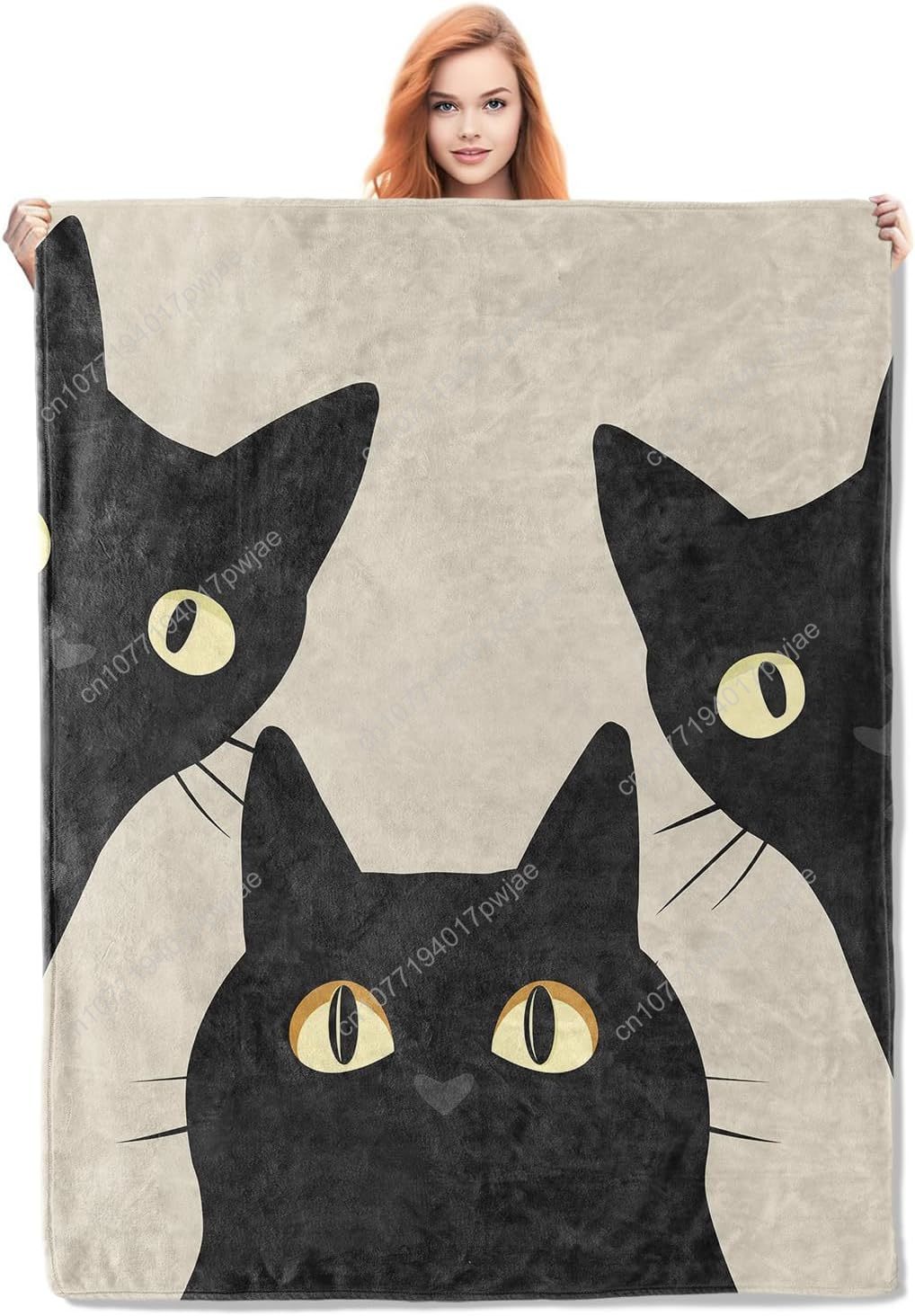 Funny Cat Blanket Gifts for Wo - Home Of Textiles avaliação e preço