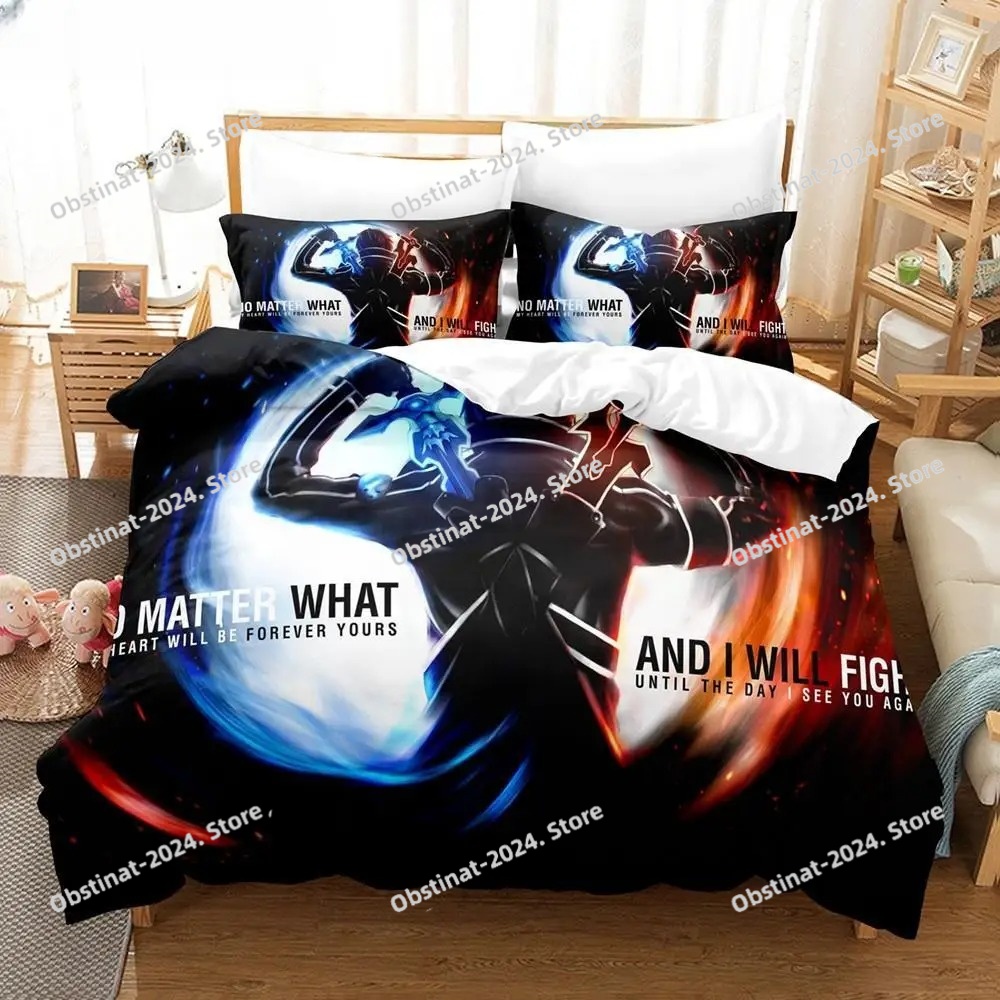 Anime Sword Art Online Bedding - Home Textiles Online avaliação e preço