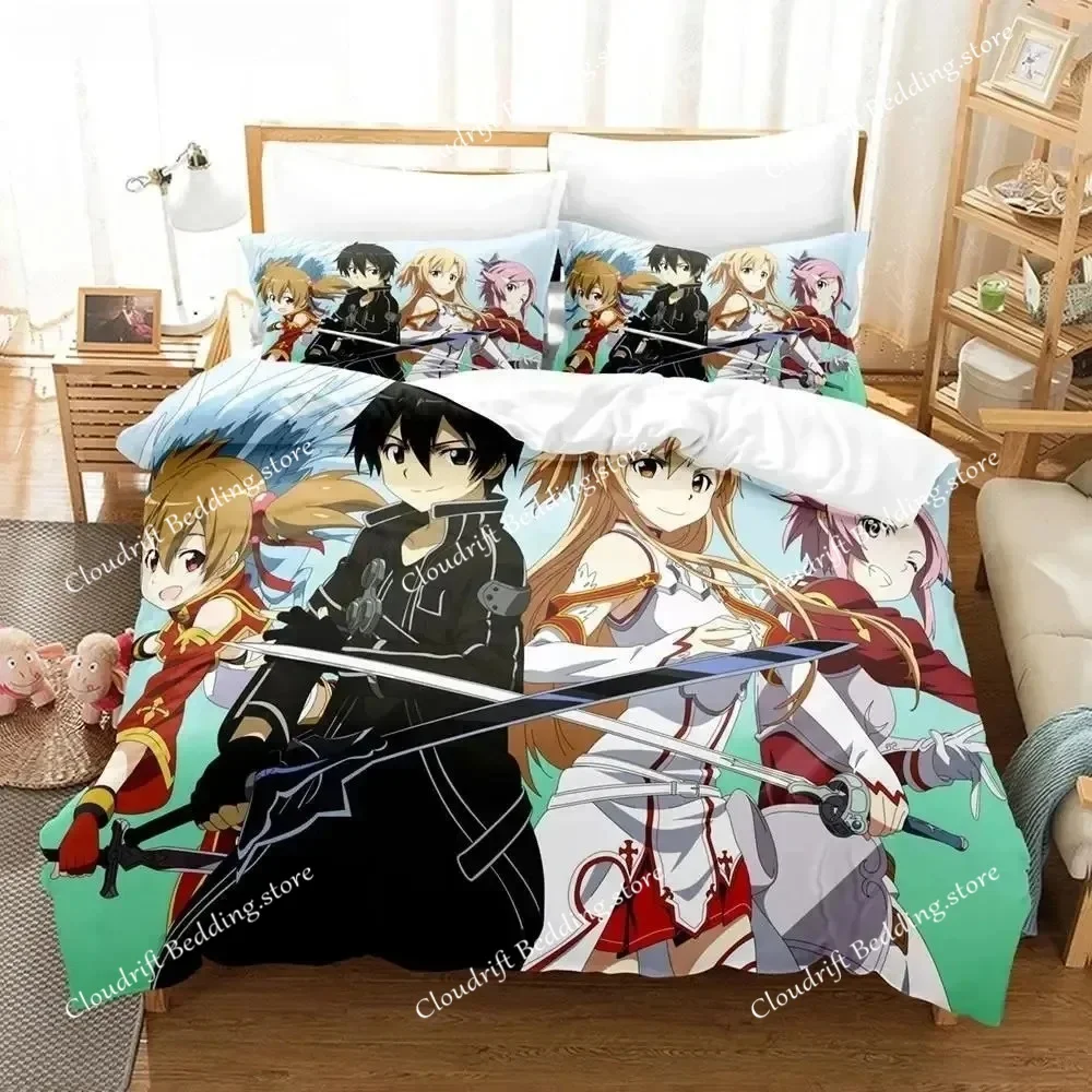 Anime Sword Art Online Bedding - Home Textiles Online avaliação e preço
