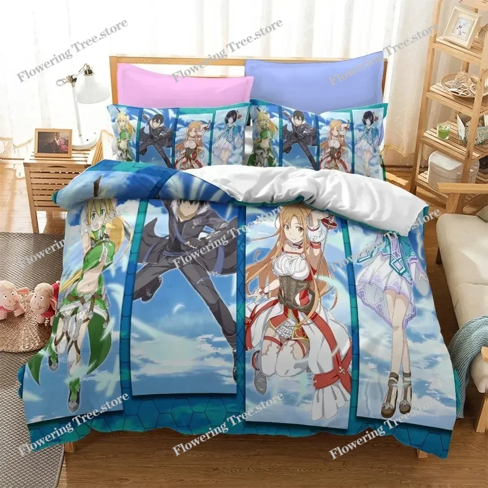 Anime Sword Art Online Bedding - Home Textiles Online avaliação e preço