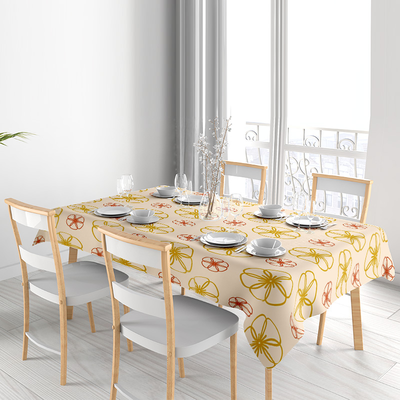 Modern Home Floral Print Table - Home Textiles Com avaliação e preço