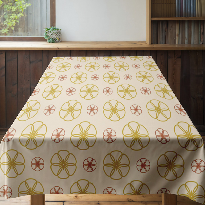 Modern Home Floral Print Table - Home Textiles Com avaliação e preço