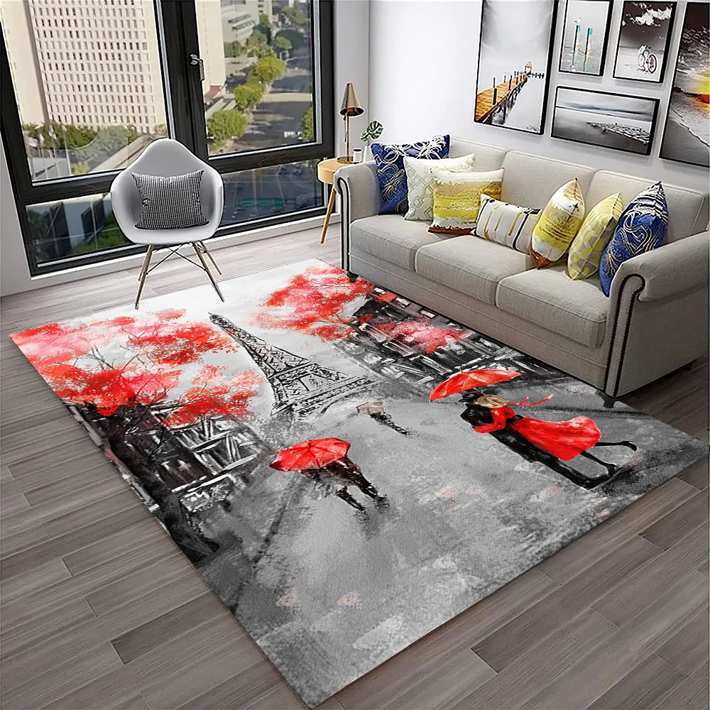 France Paris Eiffel Tower Retr - Home Textiles Paris avaliação e preço