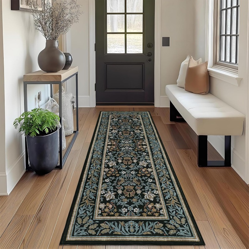 Vintage Floral Printed Hallway - Home Textiles Online avaliação e preço